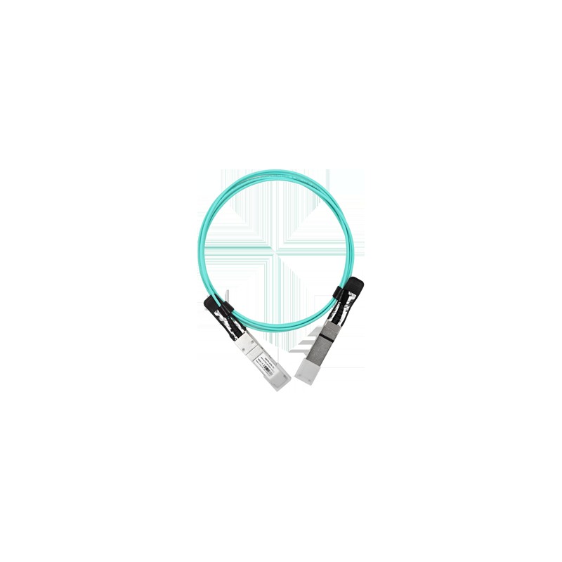 LR-LINK LRAOC-QSFP+-30M QSFP+ 40G Active Optical Cable, 850nm ,OM2 Multi-mode Fiber, 30M