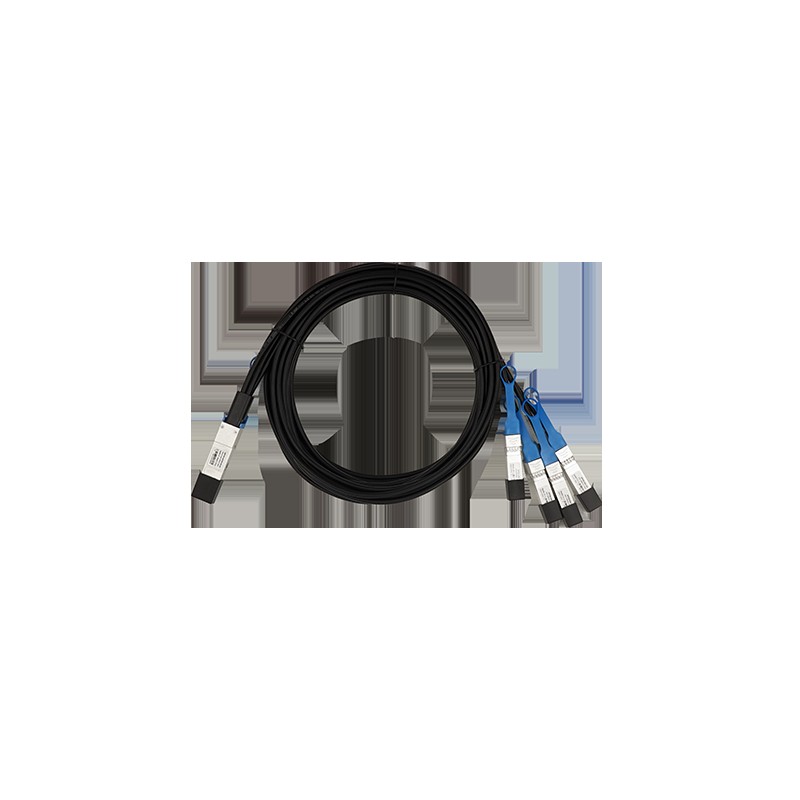 LR-LINK LRDAC-QSFP28-4SFP28-5M QSFP28 to 4 x SFP28 Attach Passive Copper, 5M