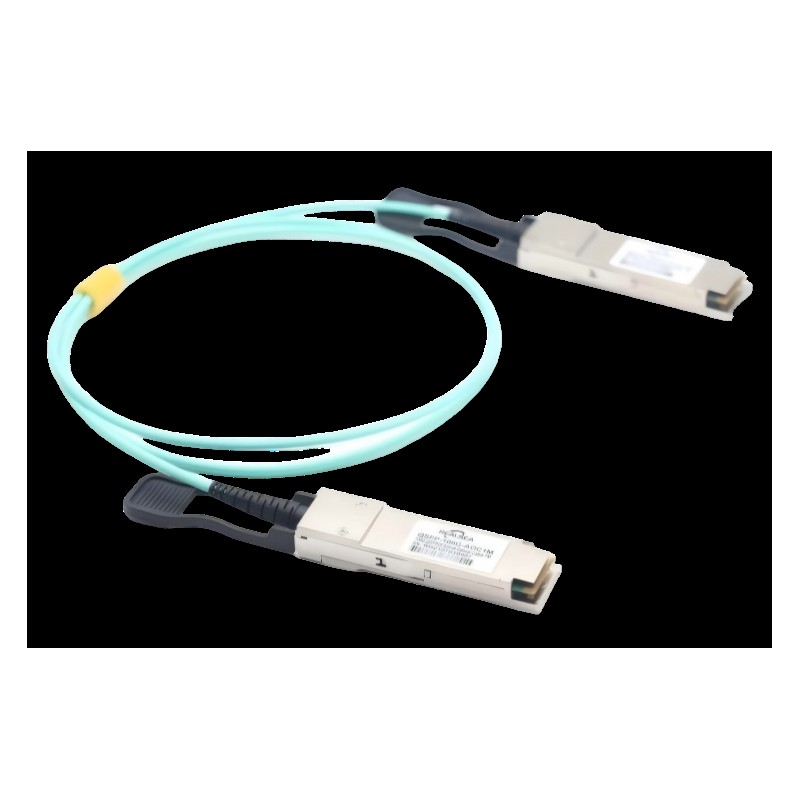 LR-LINK LRAOC-QSFP112-2M 400G,QSFP112-AOC-2m,OM3,  Compatible with Nvdia Ethernet and IB mode