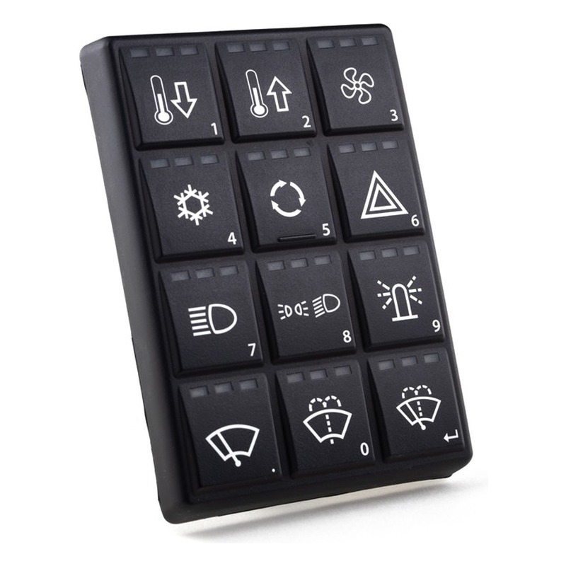 3K020-4RN3AG Grayhill Inc. SWITCH KEYPAD 20KEY ILLUM
