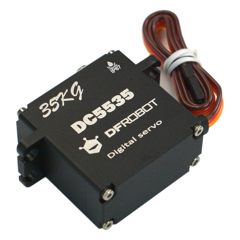 SER0060 DFRobot 35KG High Torque Metal Waterproof Servo 로봇 부품 모터 드라이버