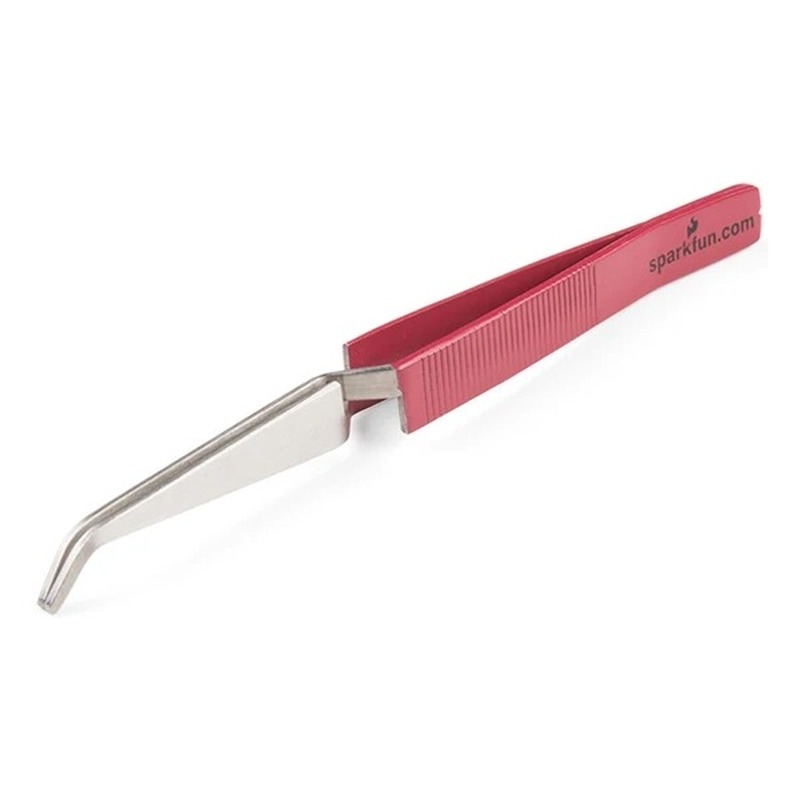 TOL-12572 SparkFun Tweezers - Curved (cross-lock, ESD Safe)